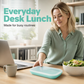 🥗🧺 Plus de 45 000 vendus ! Boîte à déjeuner en silicone – Couvercle sécurisé anti-fuite, corps flexible et léger, le lunch box sain et incassable pour le bureau 🌿🍱