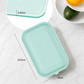 🥗🧺 Plus de 45 000 vendus ! Boîte à déjeuner en silicone – Couvercle sécurisé anti-fuite, corps flexible et léger, le lunch box sain et incassable pour le bureau 🌿🍱