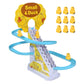 🦆✨ Petit canard qui monte les escaliers – Jouet électrique amusant, couleurs vives, parfait pour éveiller bébé et le faire rire aux éclats 🎶🧸