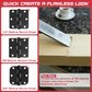 📐 PROMO LIMITÉE 50% DE RÉDUCTION ! ✨ Gabarit charnière réglable en aluminium – Précis, Robuste, Polyvalent 🚪