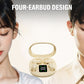 🎧🎵 Écouteurs Bluetooth TWS à double appairage – Connexion simultanée à 2 appareils, légers et résistants à la transpiration, boîtier de charge LED 💧🏃