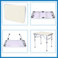 🪑✨ Table pliante portable multi-usages – Montage express, légère et robuste, idéale pour l’intérieur, le camping ou les repas en terrasse 🌿🏕️