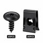 🛡️🔩 Kit fixation carrosserie – U-clips en acier zingué, résiste à la rouille et aux vibrations, parfait pour les passages de roue, grilles de calandre et caches sous moteur, fini les pièces en plastique qui lâchent au premier choc 🛣️🧰