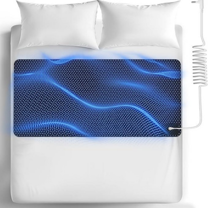 🛏️💤 Tapis de lit conducteur antiglisse – Technologie earthing, matière douce et respirante, relaxation nocturne profonde 🌍✨