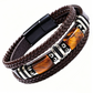📢📢50% DE RÉDUCTION !! ⏰ Bracelet en Cuir Vintage Tressé Multi-Rangs – Pierre Œil-de-Tigre & Design Ergonomique for un Look Rustique et Polyvalent 📿✨