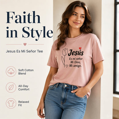 💬👚 T-shirt femme à message imprimé – Coton doux, coupe droite décontractée, l’indispensable pour un look effortless au quotidien 🌸👖