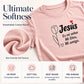 💬👚 T-shirt femme à message imprimé – Coton doux, coupe droite décontractée, l’indispensable pour un look effortless au quotidien 🌸👖