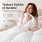 ☁️🛏️ Couette ultra-douce haut de gamme – Tissu haute densité 60s, garnissage polyester soyeux, thermorégulatrice pour une nuit parfaitement tempérée 🌙💤