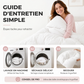 ☁️🛏️ Couette ultra-douce haut de gamme – Tissu haute densité 60s, garnissage polyester soyeux, thermorégulatrice pour une nuit parfaitement tempérée 🌙💤