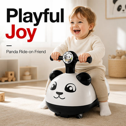 🐼🎵 Porteur bébé panda musical – Avance en glissant, lumières douces et mélodies, pour des heures de jeu en toute sécurité 🚼💡
