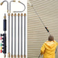 🧹🔫 Lance télescopique haute pression – Portée étendue, soulage le dos, idéale pour terrasses, voitures et camping-cars, compatible 1/4" 🚙🧽