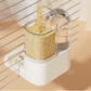 🐦💧 Plus de 32 000 vendus ! Mangeoire abreuvoir automatique 2-en-1 – Design gain de place, réservoirs transparents, idéal pour perruches, canaris & petits oiseaux, même pendant vos absences 🏖️✅