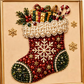 🎄⭐ Kit de peinture de Noël à perles et strass – Loisir créatif, DIY festif, décoration brillante, créez un décor de fête unique à accrocher ou à offrir, pour des souvenirs étincelants en famille 🎨✨