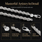 📢📢50% DE RÉDUCTION !! ⏰Bracelet et collier tendance à maillons en forme d'écailles de dragon