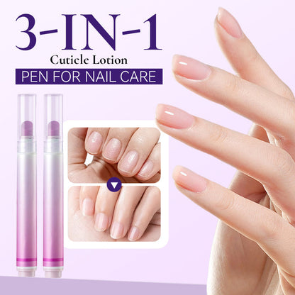 ⚡💅 Soin ongles 3-en-1 nomade – Hydrate, nourrit et protège les cuticules, texture légère non grasse, pour des mains toujours impeccables 🌸👌
