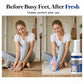 🌿👞 Déodorant pieds fraîcheur – Action prolongée, élimine les mauvaises odeurs sans laisser de traces, le geste discret pour des pieds au sec toute la journée 🔒💧