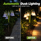 💐💡 Lampes solaires fleurs décoratives – S’illuminent automatiquement la nuit, lumière chaude et douce, transforment votre jardin ou balcon en conte de fées lumineux 🌙🌷