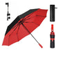 🛡️☀️ Parapluie automatique anti-UV – Toile vinyle imperméable, armature acier renforcée, ne craint ni les rafales du mistral ni les rayons du soleil marseillais 🌬️🌞