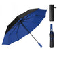 🛡️☀️ Parapluie automatique anti-UV – Toile vinyle imperméable, armature acier renforcée, ne craint ni les rafales du mistral ni les rayons du soleil marseillais 🌬️🌞