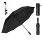 🛡️☀️ Parapluie automatique anti-UV – Toile vinyle imperméable, armature acier renforcée, ne craint ni les rafales du mistral ni les rayons du soleil marseillais 🌬️🌞