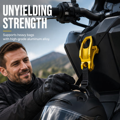 💪🏍️ 28k+ adoptés · Porte-sac guidon moto – Surface antidérapante, charge élevée, design discret qui se fond dans le poste de pilotage, idéal pour le quotidien et les road trips 🛣️🧳