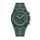 ⌚💎 Montre quartz luxe scintillante homme – Boîtier 48 mm, strass éclatants, verre anti-rayures, le bijou d’affirmation qui sublime votre poignet au quotidien 🌟💪