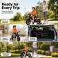🚲🧒 Tricycle évolutif 4-en-1 pour enfants – Acier carbone robuste, transformable en draisienne ou poussette, poignée parentale réglable, le seul vélo qui grandit avec votre enfant de 1 à 6 ans 🌱👶