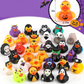 🎁🎉 Lot de canards festifs – Thème citrouille, fantôme et vampire, idéal pour animer une fête d’anniversaire, remplir un panier cadeau ou occuper les enfants pendant le bain les soirs d’automne 🍂🍬