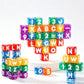🔤🧲 Cubes magnétiques alphabet et chiffres – Grands blocs faciles à saisir, aimant puissant, pour apprendre les lettres et les nombres en s’amusant sur le frigo ou le tableau 🧒📚