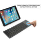 ⌨📱 Clavier Bluetooth sans fil pliable – Format poche, connexion instantanée, touches silencieuses, transformez votre téléphone ou tablette en vrai poste de travail, où que vous soyez ✈️☕