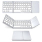 ⌨📱 Clavier Bluetooth sans fil pliable – Format poche, connexion instantanée, touches silencieuses, transformez votre téléphone ou tablette en vrai poste de travail, où que vous soyez ✈️☕