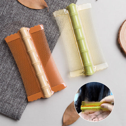 💇🌿 Peigne à dents fines double face en bambou – Anti-statique, démêlage doux, prenez soin de vos cheveux sans agresser le cuir chevelu ni générer de déchet plastique, la touche écolo de votre routine beauté ♻️💚