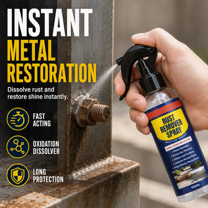 🥳 FAVORI 2026 🥳 Spray Lubrifiant et Anti-Rouille – Restauration Instantanée des Métaux, Prévient la Rouille – Application Facile d'une Seule Main ! 🔧💨