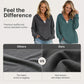 🧥🌿 Hoodie femme casual – Capuche confort, poche kangourou, parfaite à porter seule au printemps ou sous un manteau en hiver, le basique qui sauve toutes vos tenues de mi-saison 🌦️🍂