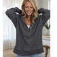 🧥🌿 Hoodie femme casual – Capuche confort, poche kangourou, parfaite à porter seule au printemps ou sous un manteau en hiver, le basique qui sauve toutes vos tenues de mi-saison 🌦️🍂