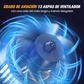 💨🔥 Ventilateur puissant haute vitesse amélioré – Air frais instantané, moteur renforcé, le compagnon idéal pour affronter les fortes chaleurs, à la maison comme au bureau 🌬️👌