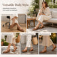 ☁️👡 Chaussures Mary Jane en maille – Semelle ultra-souple et silencieuse, se plient dans un sac, l’indispensable des journées shopping et des escapades de week-end, sans talon mais avec style 🛍️🚗