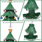 🌳🐦 Distributeur à graines pour oiseaux en forme d’arbre festif – Grande capacité, design original, transformez votre jardin ou balcon en un refuge gourmand où les mésanges et rouges-gorges adorent se poser 🌿✨