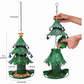 🌳🐦 Distributeur à graines pour oiseaux en forme d’arbre festif – Grande capacité, design original, transformez votre jardin ou balcon en un refuge gourmand où les mésanges et rouges-gorges adorent se poser 🌿✨