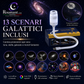 🌌💫 Lampe projecteur ciel étoilé USB – 13 films interchangeables, col flexible, transformez votre chambre en un ciel étoilé apaisant, pour des nuits magiques et un sommeil serein 🌙✨