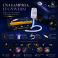 🌌💫 Lampe projecteur ciel étoilé USB – 13 films interchangeables, col flexible, transformez votre chambre en un ciel étoilé apaisant, pour des nuits magiques et un sommeil serein 🌙✨