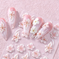 🌸💅 Autocollants pour ongles floraux 5D – Effet relief saisissant, tenue impeccable, pose express sans lampe UV, offrez-vous une manucure de salon à la française en quelques minutes, où que vous soyez 🥐✨