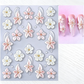 🌸💅 Autocollants pour ongles floraux 5D – Effet relief saisissant, tenue impeccable, pose express sans lampe UV, offrez-vous une manucure de salon à la française en quelques minutes, où que vous soyez 🥐✨