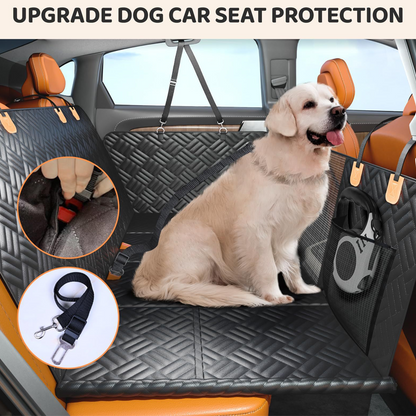 🛡️🐕 Siège chien rigide – Fond antidérapant, rebords surélevés, empêche votre compagnon de glisser au moindre freinage, sérénité totale sur la route des vacances 🏖️🔒