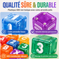 🧲🔤 Plus de 24 600 vendus ! 40 blocs magnétiques 360° lettres & chiffres – Connexion aimantée, rotation libre, un jeu d’éveil qui rend l’apprentissage des lettres et des nombres aussi amusant que créatif 🧠🌈