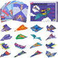 ✈️🧒 Kit d’avions en papier créatifs à faire soi-même pour enfants – Modèles variés, notice illustrée, des heures de pliage et de vol sans écran, le jeu qui fait décoller l’imagination 🎨🌈