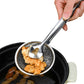 🍴🥄 Pince alimentaire 2-en-1 en inox – Passoire fine, poignée ergonomique, facile à nettoyer, attrapez et égouttez pâtes, légumes et fritures sans changer d’ustensile, l’outil malin des cuisines compactes 🍝💧