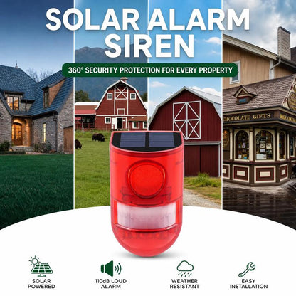 📡🚨 PROMO FLASH : 50% DE RÉDUCTION ! Alarme Solaire Extérieure avec Détecteur de Mouvement PIR & Sirène 110 dB, Étanche IP55 avec Flash LED & 4 Modes for Sécuriser Jardin et Propriété 24h/24 ✨