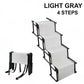 🐕🚗 Escalier pliable antidérapant pour chien en voiture – Tissu antidérapant, 2 ou 4 marches, support robuste pour toutes tailles, aidez votre compagnon à monter et descendre sans risque, du sol au coffre 🐾💪