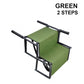 🐕🚗 Escalier pliable antidérapant pour chien en voiture – Tissu antidérapant, 2 ou 4 marches, support robuste pour toutes tailles, aidez votre compagnon à monter et descendre sans risque, du sol au coffre 🐾💪